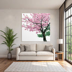Kirschblütenbaum Aquarell Frühling