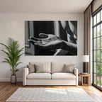 Hand In Entspannter Position Sw Fotografie | Haende und Gestik | Menschen und Emotionen