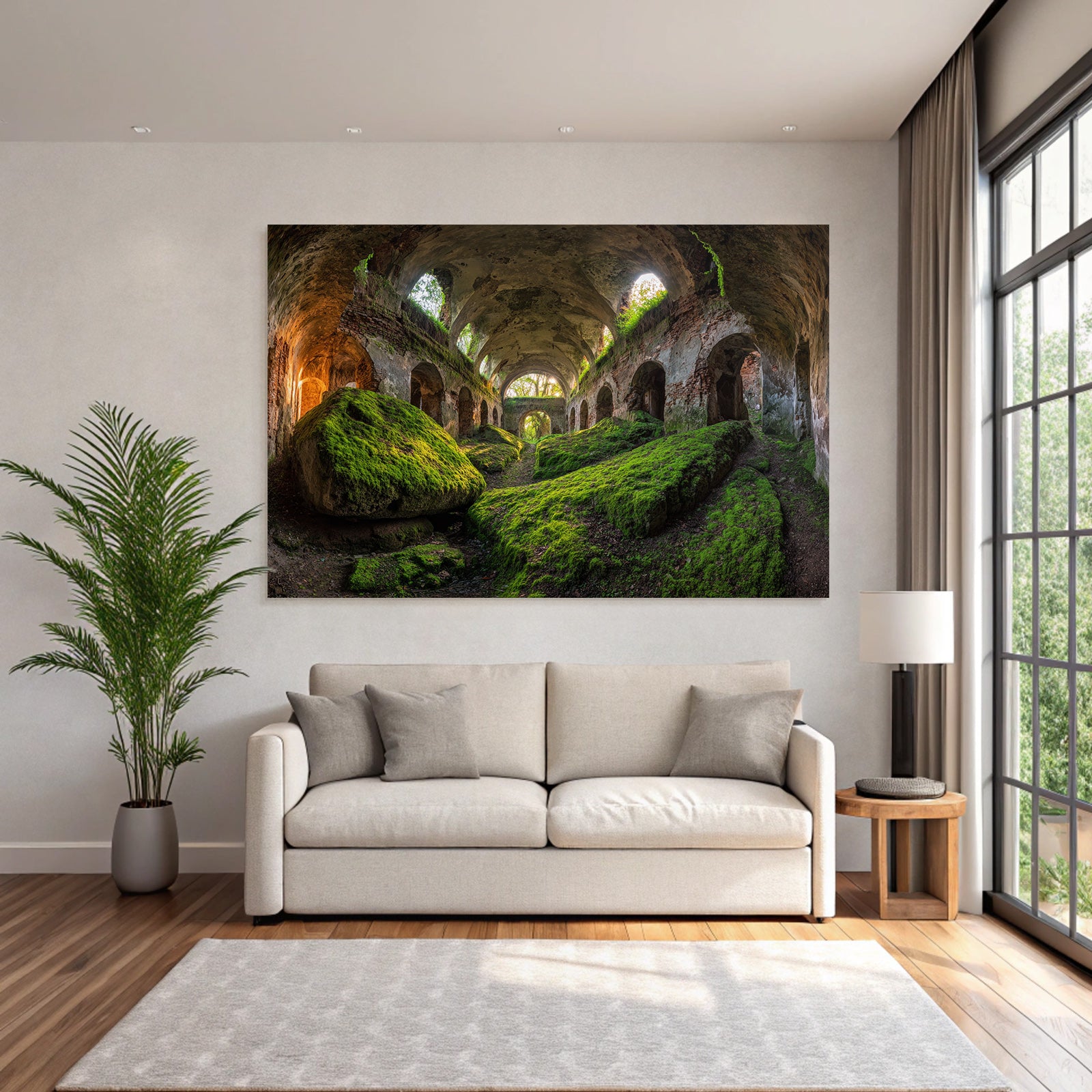 Verfallenes Gebaeude Mit Vorwuchernder Vegetation | Lost Places | Architektur