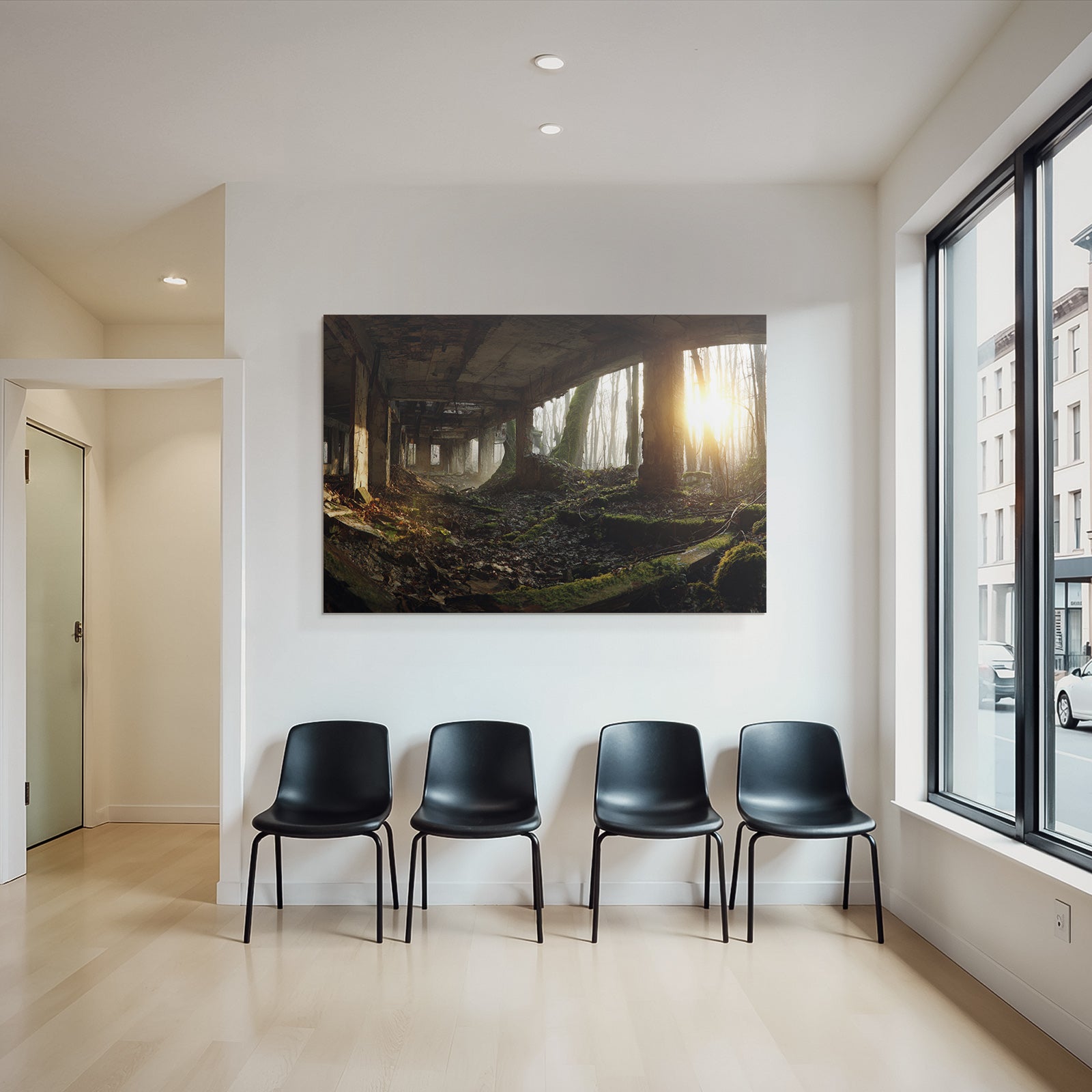Verlassenes Gebaeude Im Wald Natur Reclaiming Urban Space | Lost Places | Architektur