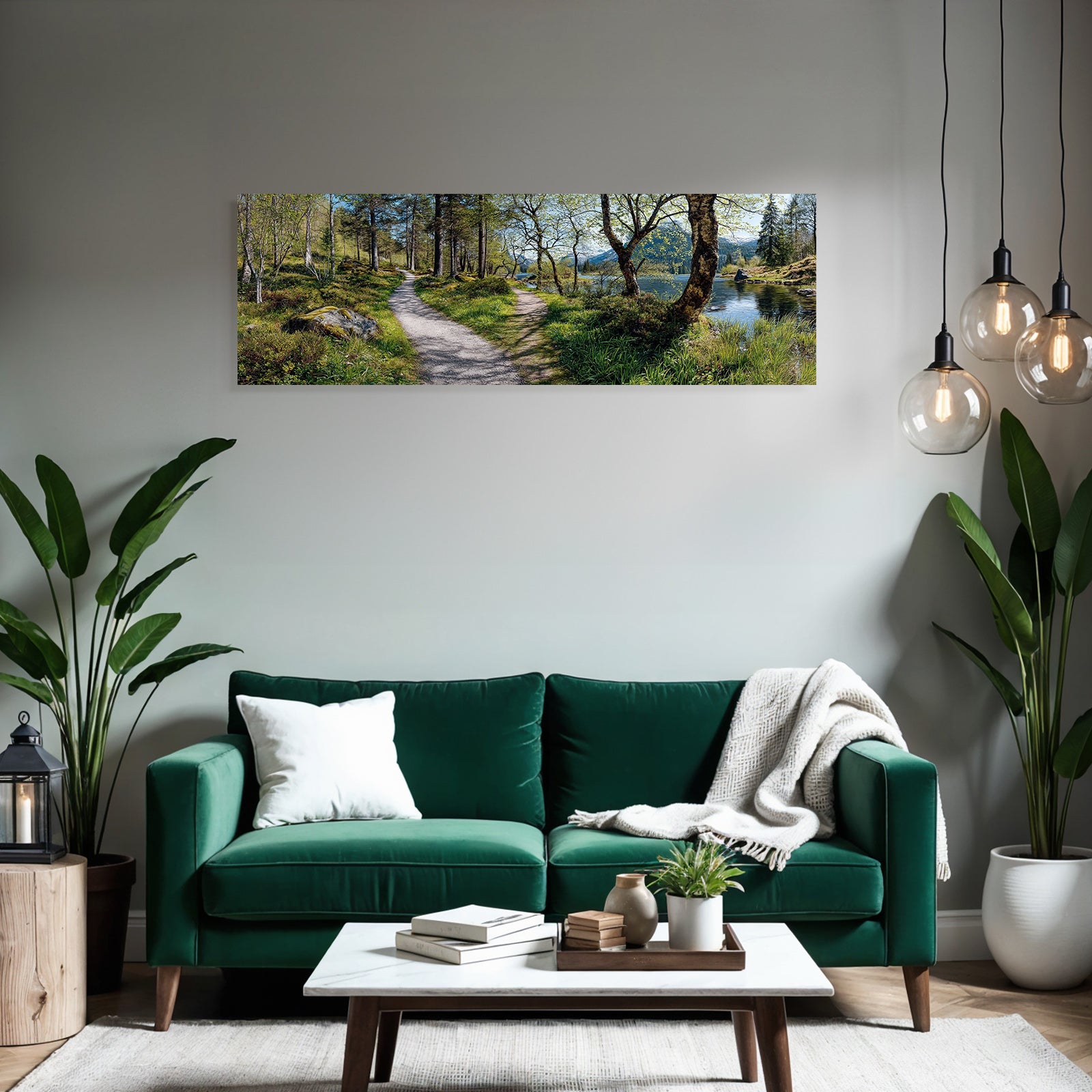 Ruhige Wald Path Mit Ruhigem Wasser Picturesque Natur Erleben | Duenen und Heide | Landschaften