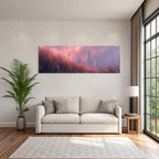 Ruhige Landschaft Grasstadt Skyline Sunset | Duenen und Heide | Landschaften