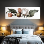 Botanische Vintage Illustration Blätter Und Apfel