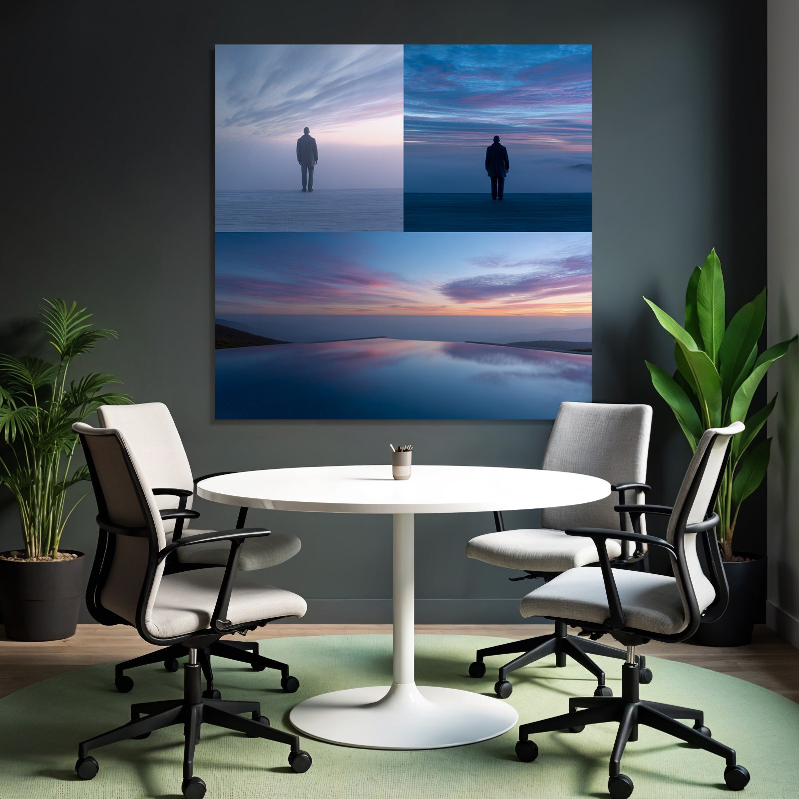 Yoga Meditation Allein In Der Natur Serene Landscape Tranquility Reflection | Yoga und Meditation | Themen und Hobbys