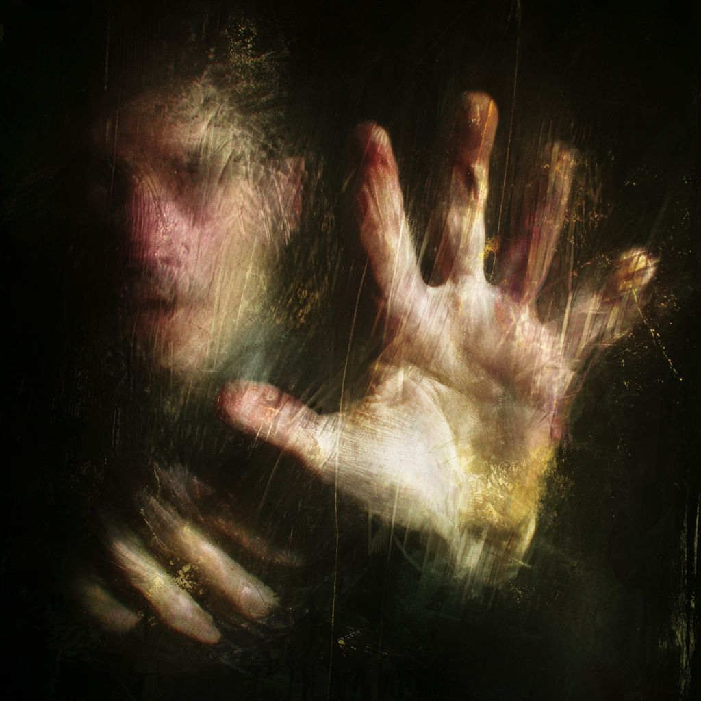 Gestalt Mit Händen Gegen Surface Distorted Eerie Abstracted Isolation Langweilig | Haende und Gestik | Menschen und Emotionen
