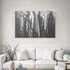 Fliessende Gestalten In Monochromer Darstellung | Aktkunst und Sinnlichkeit | Menschen und Emotionen