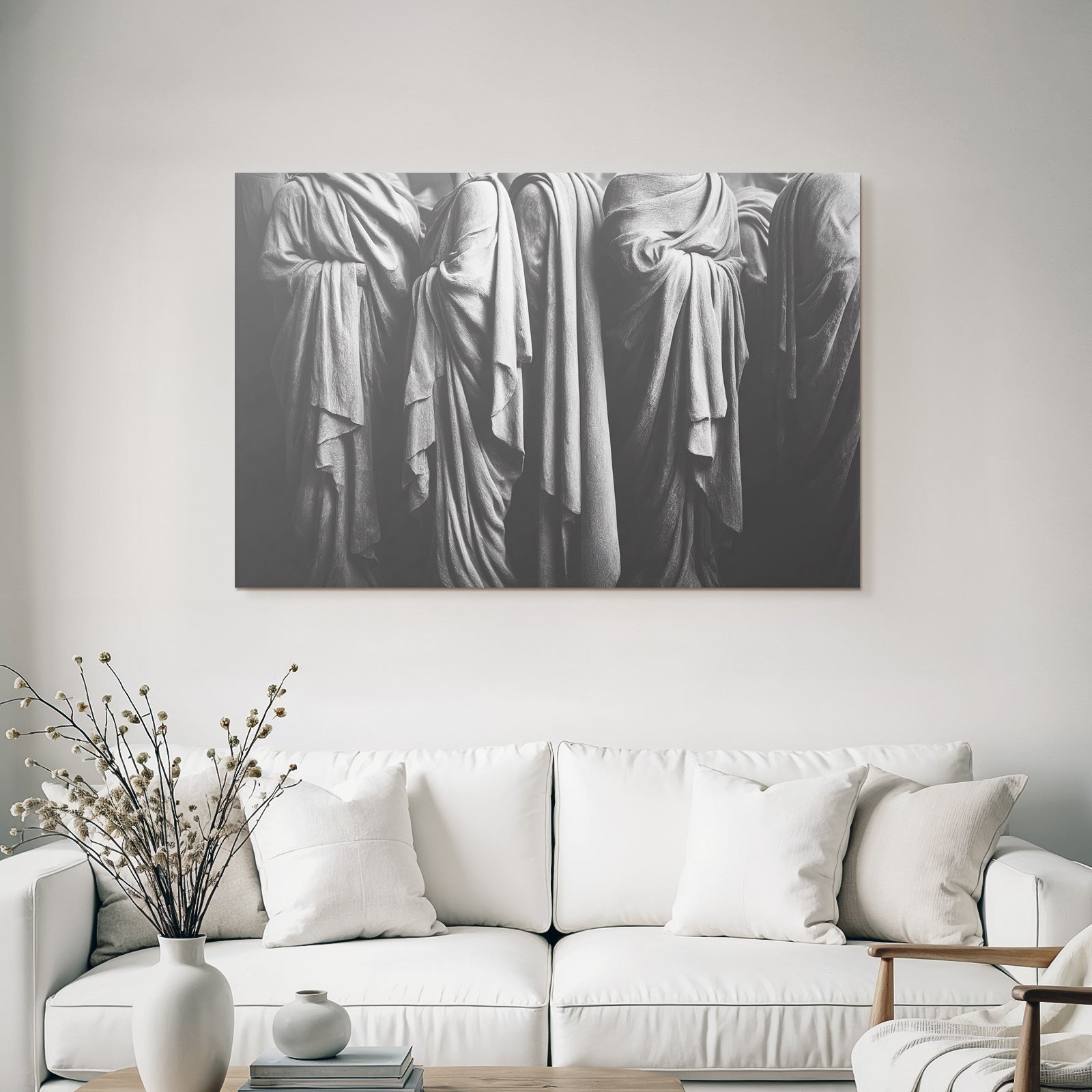 Fliessende Gestalten In Monochromer Darstellung | Aktkunst und Sinnlichkeit | Menschen und Emotionen