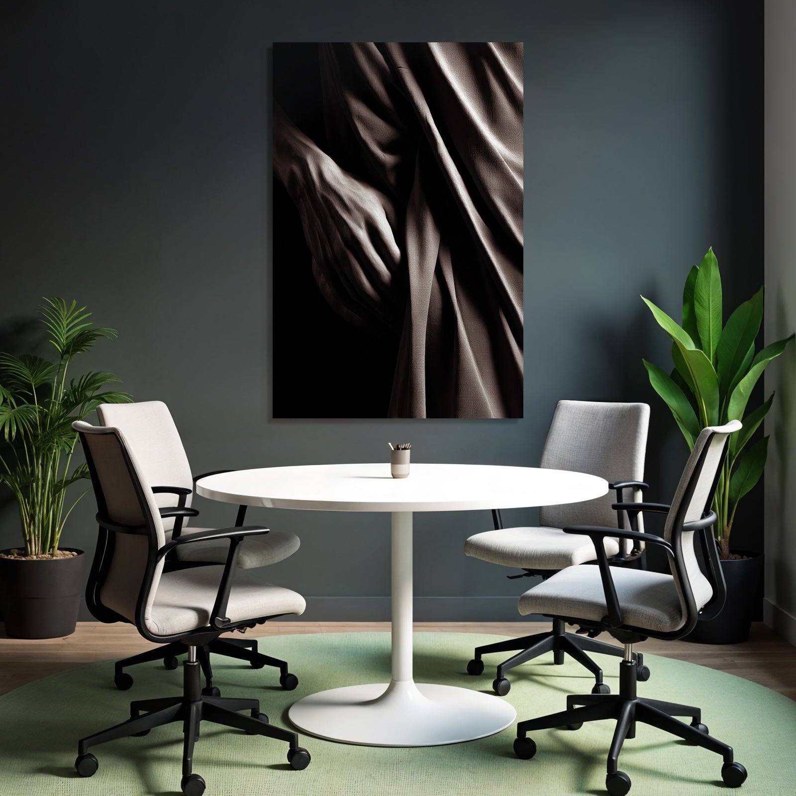 Nahaufnahme Hand Und Stoff Texturen Eleganz Kunst | Aktkunst und Sinnlichkeit | Menschen und Emotionen