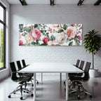 Design In Pastelltönen Mit Rosen Und Magnolien