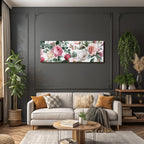 Design In Pastelltönen Mit Rosen Und Magnolien