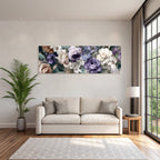Florale Komposition In Pastellfarben
