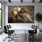 Trocken Retro Flowers Getrocknete Anfang Rustikales Arrangement