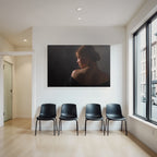 Portrait Einer Person Von Hinten Mit Dramatischer Beleuchtung | Aktkunst und Sinnlichkeit | Menschen und Emotionen