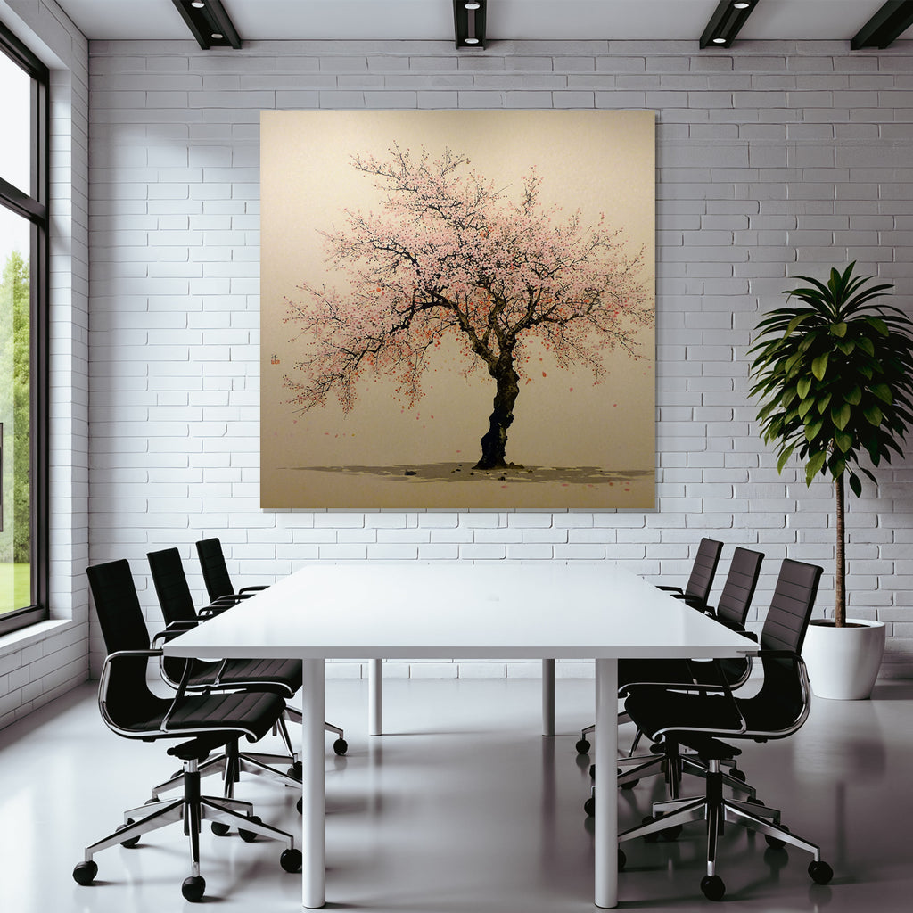 Kirschblütenbaum Traditionelle Ostasiatische Kunst