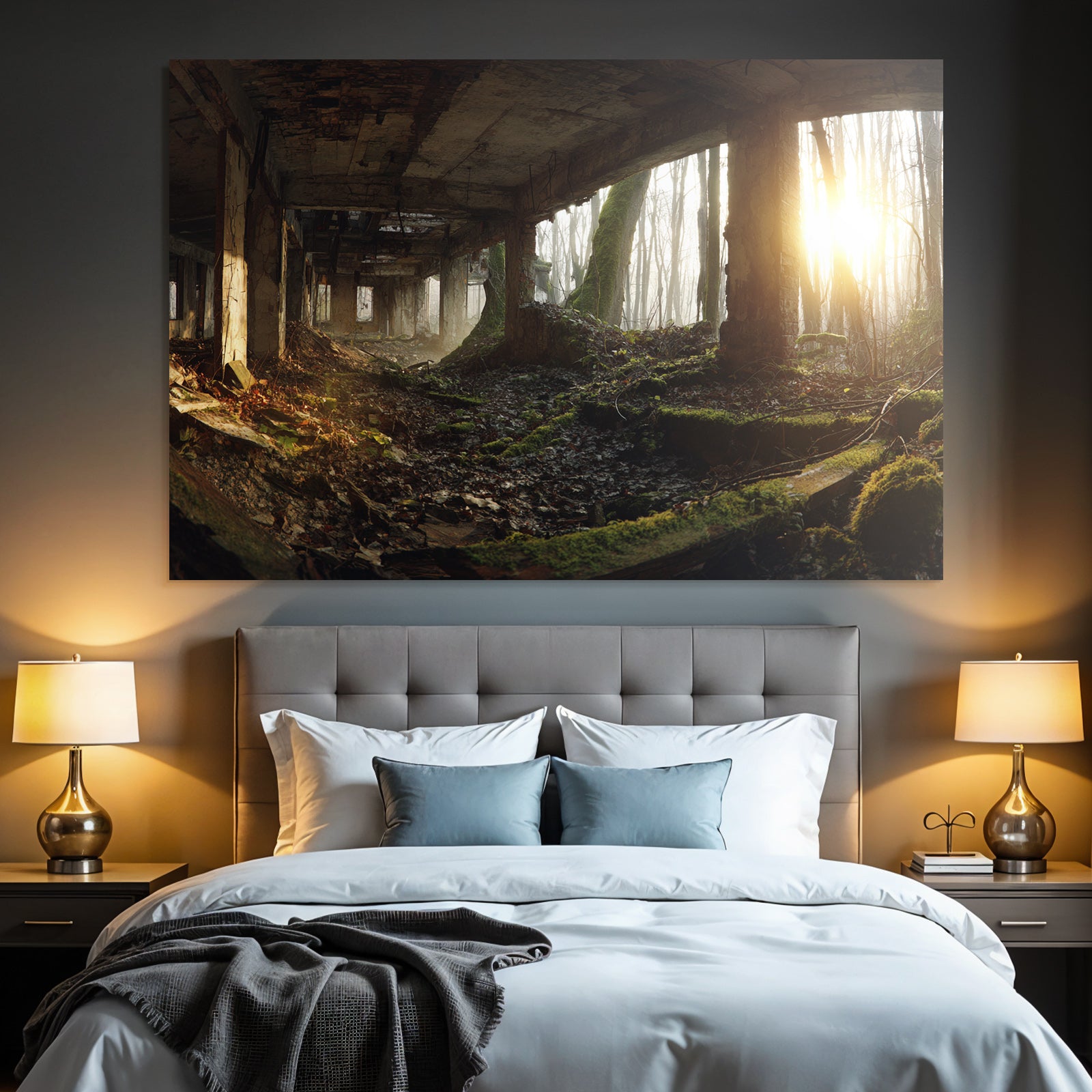 Verlassenes Gebaeude Im Wald Natur Reclaiming Urban Space | Lost Places | Architektur