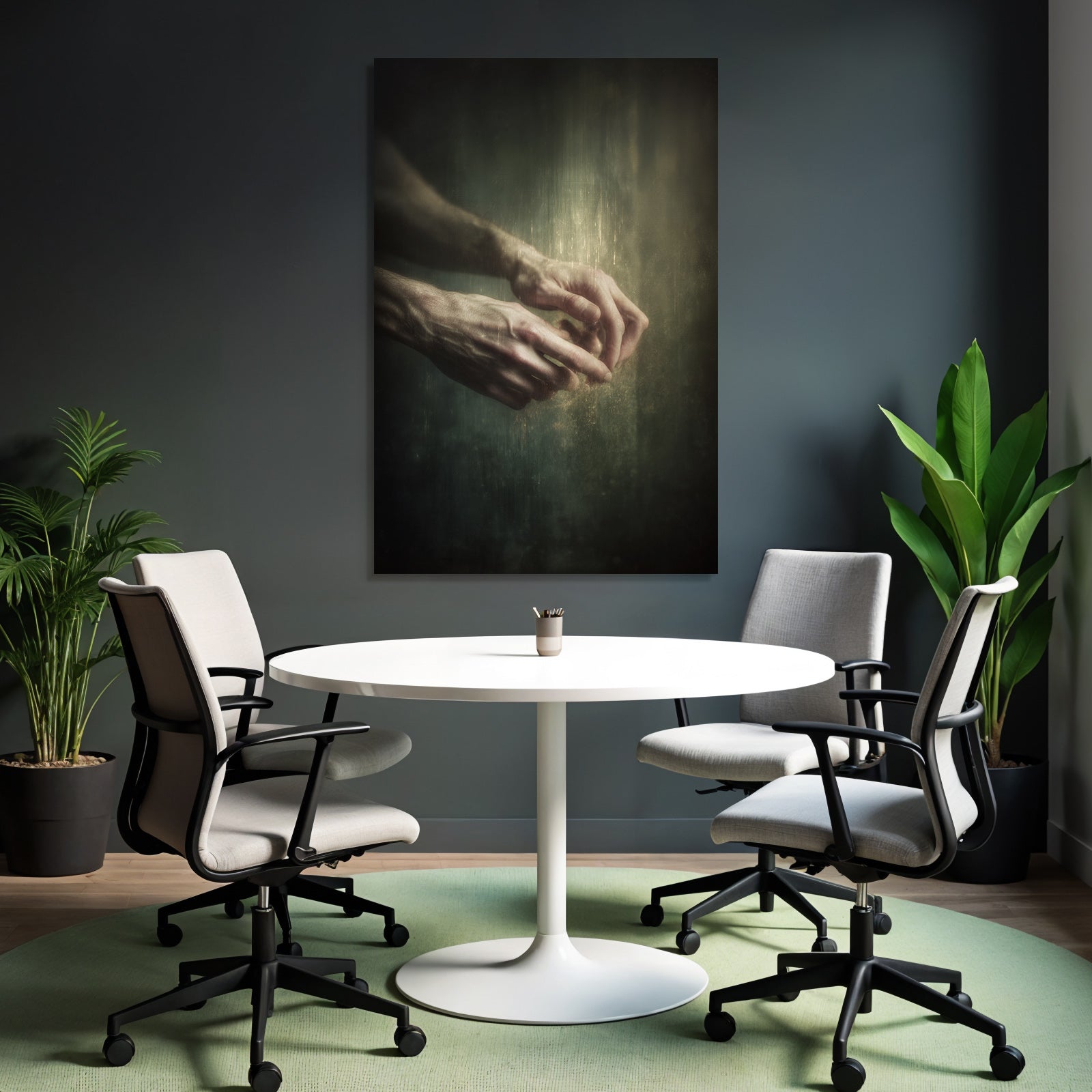 Porträts Hande In Dimmer Umgebung Expressive Geste Mood Artistisch | Haende und Gestik | Menschen und Emotionen