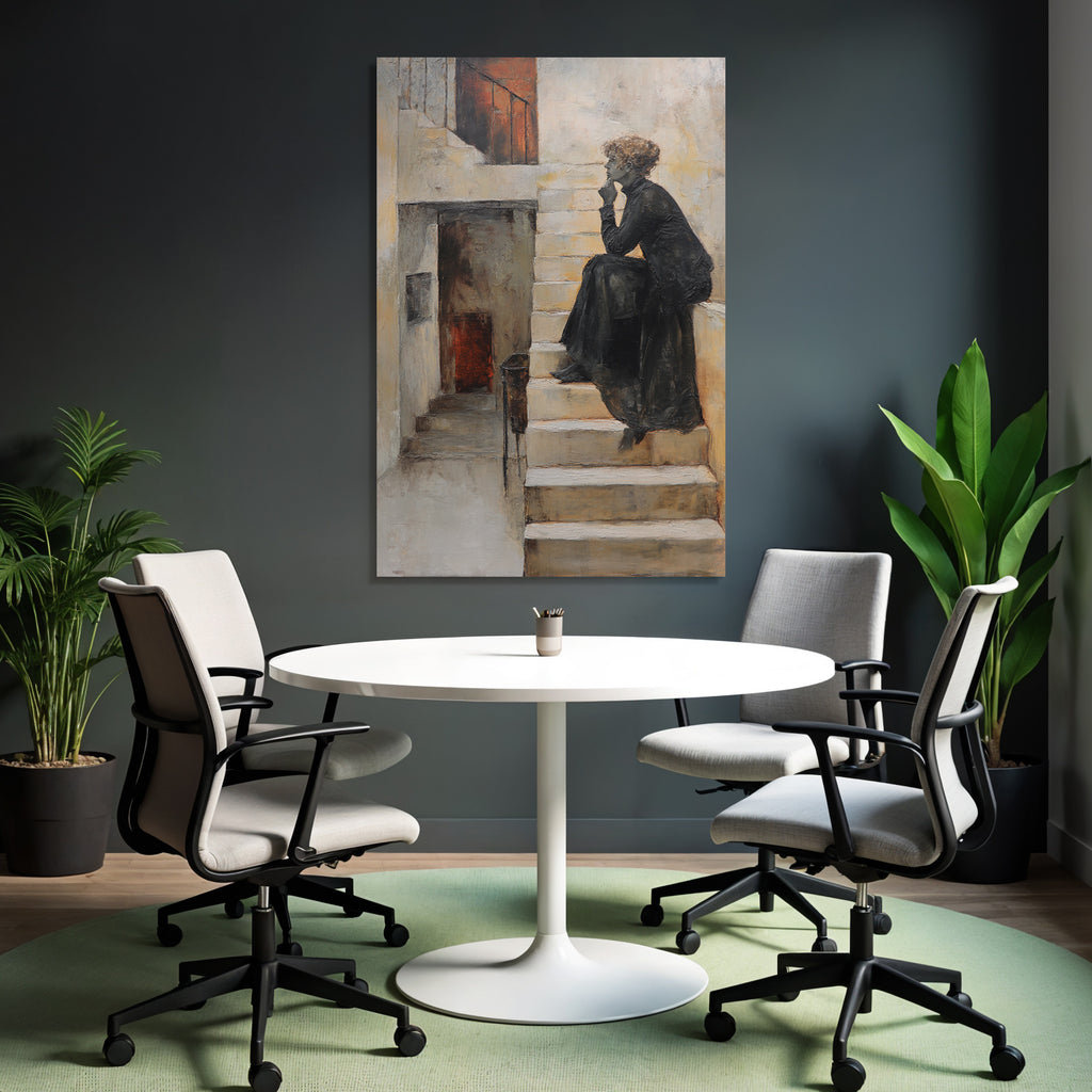 Yoga Meditation Figur In Nachdenken Auf Treppe Mit Mutor Usw 2023 | Yoga und Meditation | Themen und Hobbys