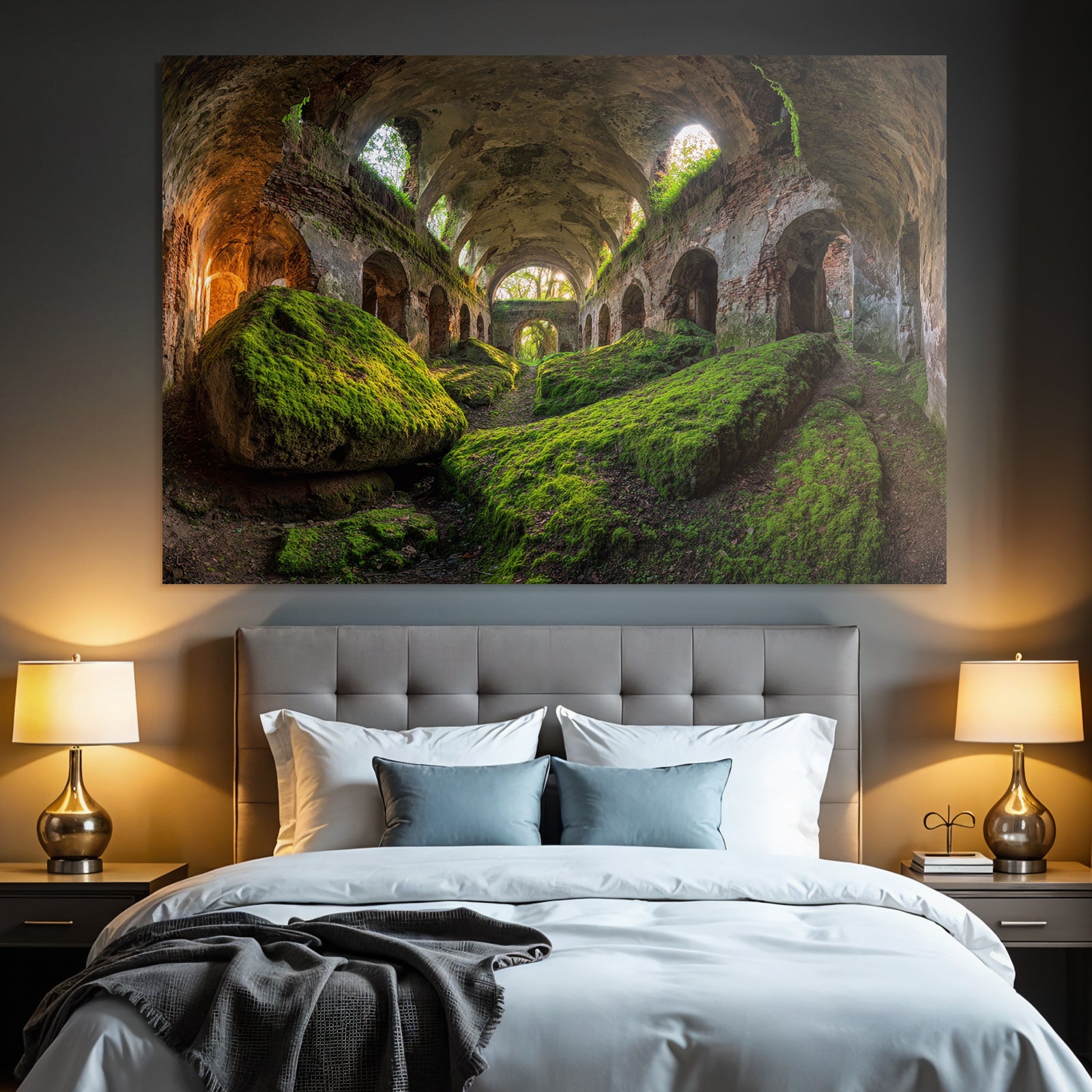 Verfallenes Gebaeude Mit Vorwuchernder Vegetation | Lost Places | Architektur