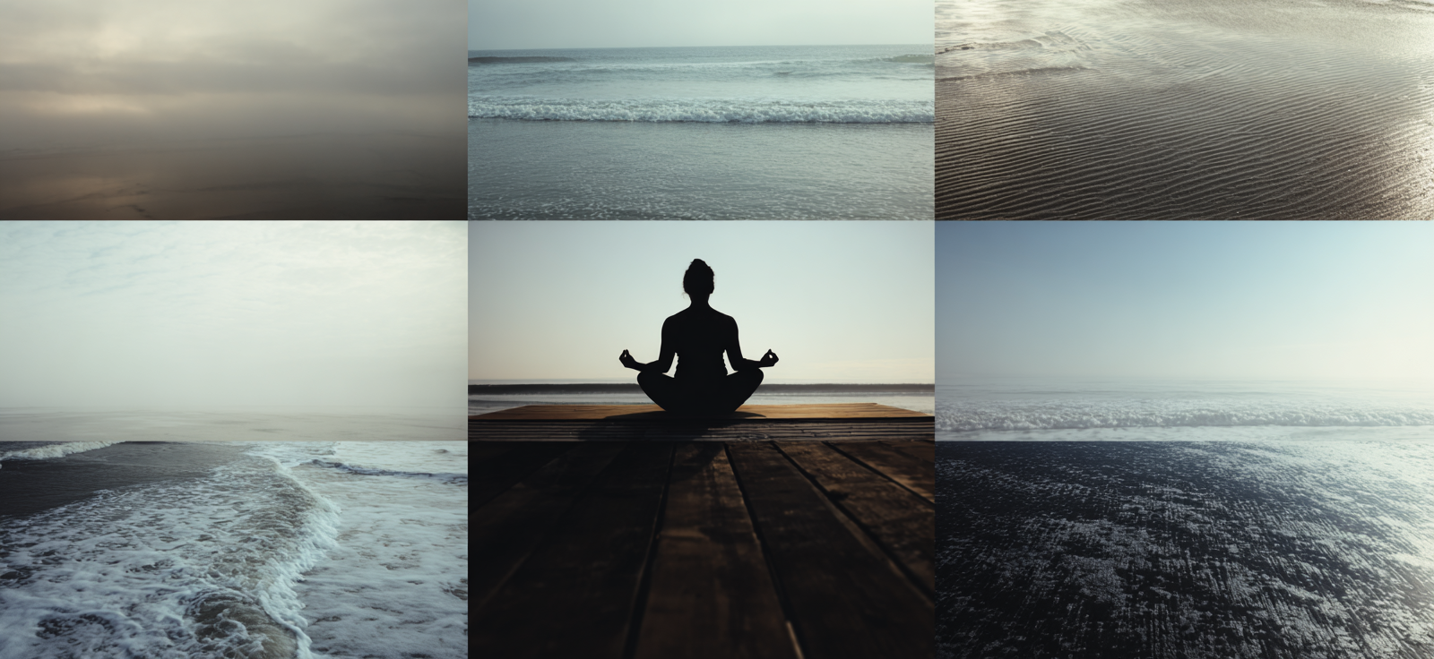 Yoga Meditation Strand Meditation Tranquilität Natur | Yoga und Meditation | Themen und Hobbys