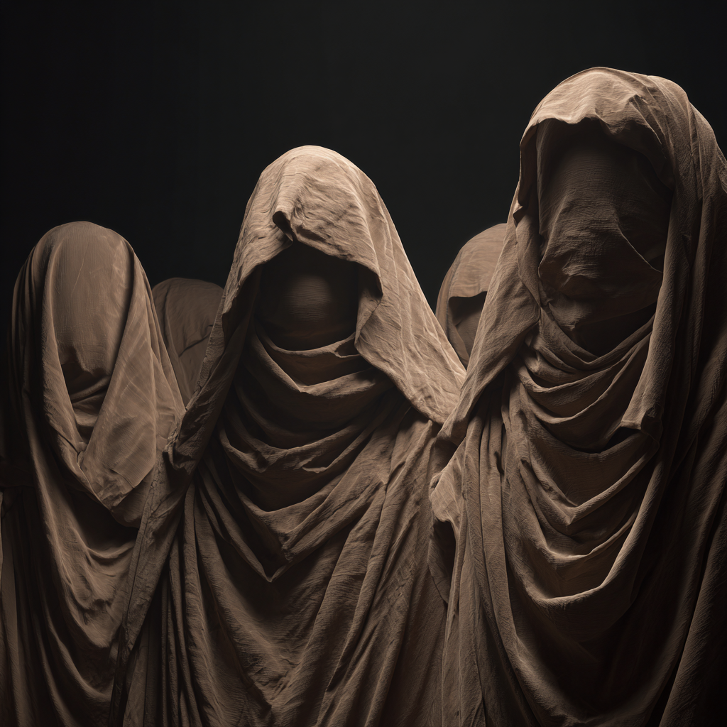 Mysterium Der Hüllen Abstracte Fotografie | Aktkunst und Sinnlichkeit | Menschen und Emotionen