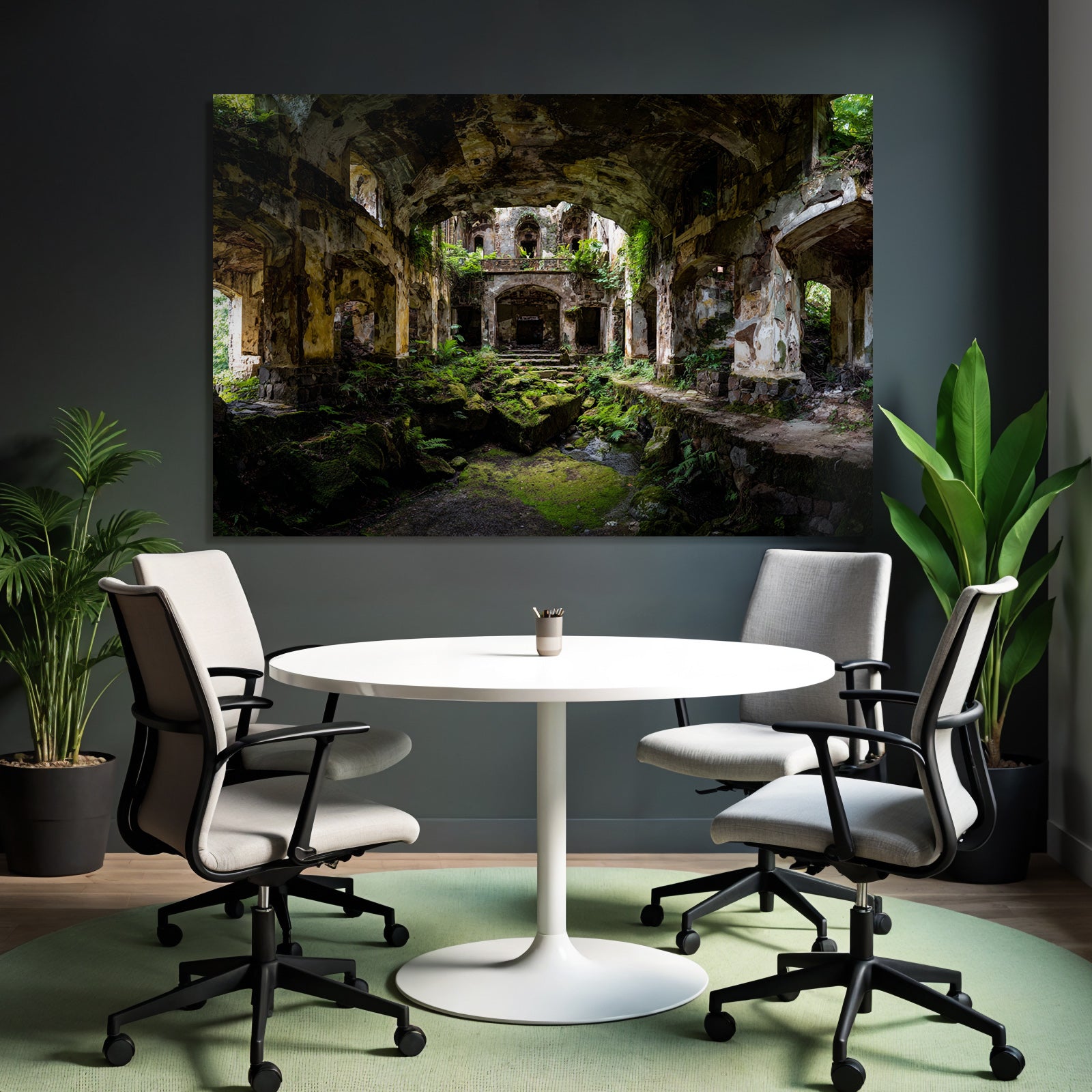 Verfallenes Gebaeude Von Natur Eingehüllt | Lost Places | Architektur
