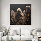 Mysterium Der Hüllen Abstracte Fotografie | Aktkunst und Sinnlichkeit | Menschen und Emotionen