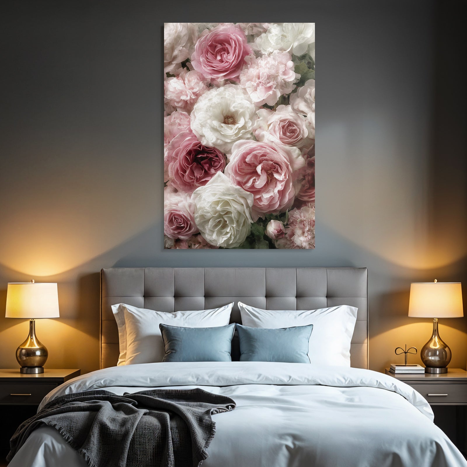 Rosenarrangement In Rosa Weiss Und Creme Traumhaft Zart