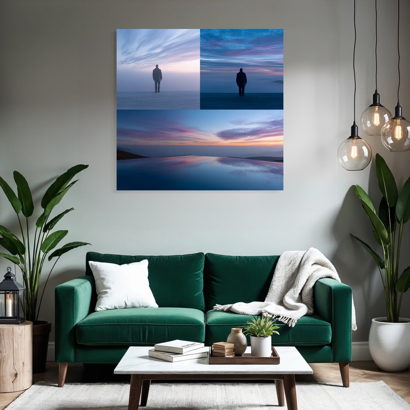 Yoga Meditation Allein In Der Natur Serene Landscape Tranquility Reflection | Yoga und Meditation | Themen und Hobbys
