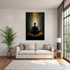 Yoga Meditation Meditierende Figur Im Natur Setting Mindfulness Innerer Frieden | Yoga und Meditation | Themen und Hobbys