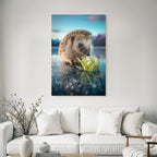 Polarlicht Hedgehog Untersuchung Von Sukkulente Im Natur Hintergrund | Fjorde und Gletscher | Landschaften