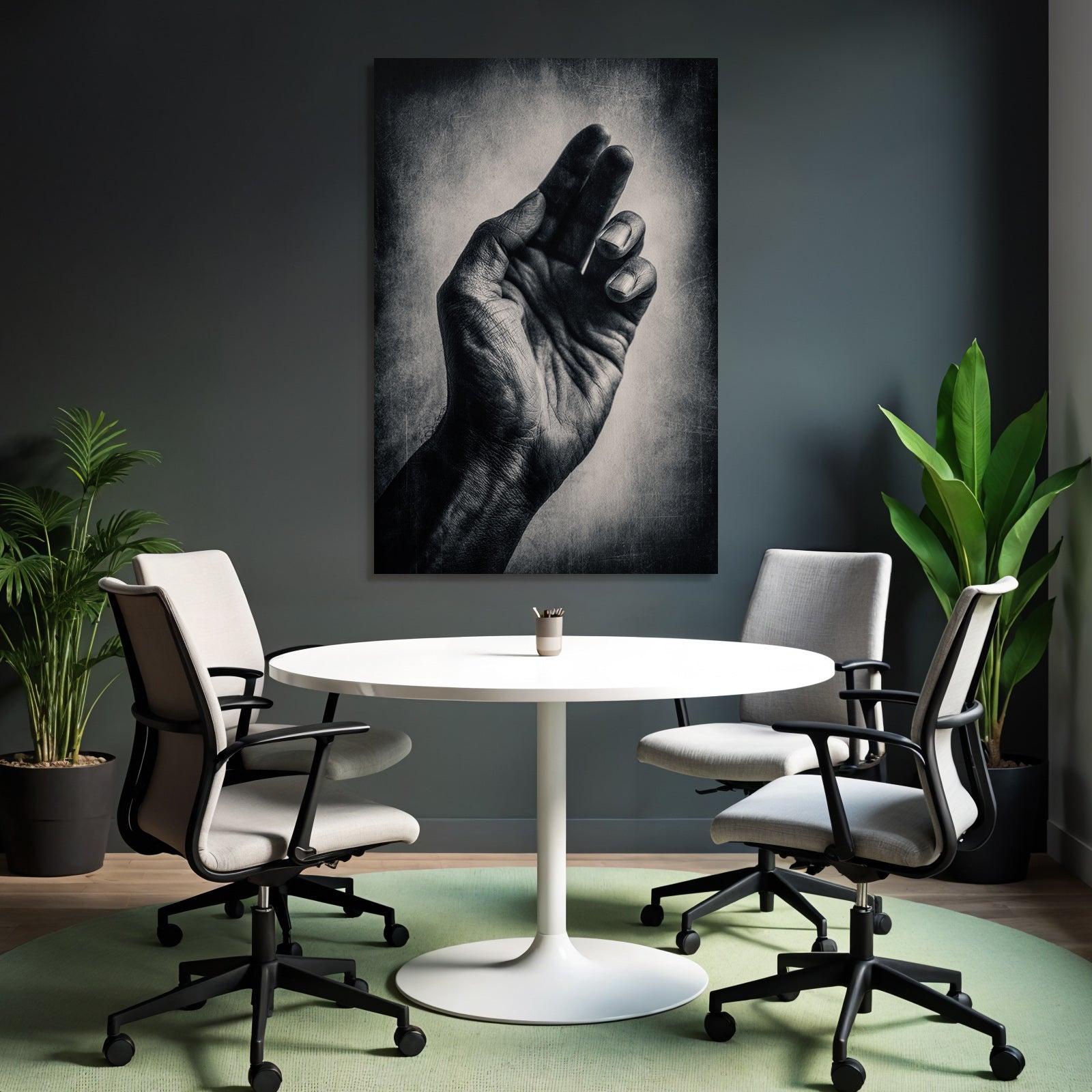 Nahaufnahme Menschliche Hand Fingers Austrecken Monochrom | Haende und Gestik | Menschen und Emotionen
