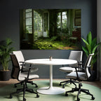 Abandoned Room With Nature Encroachment Sunlit Interior Germany | Lost Places | Architektur