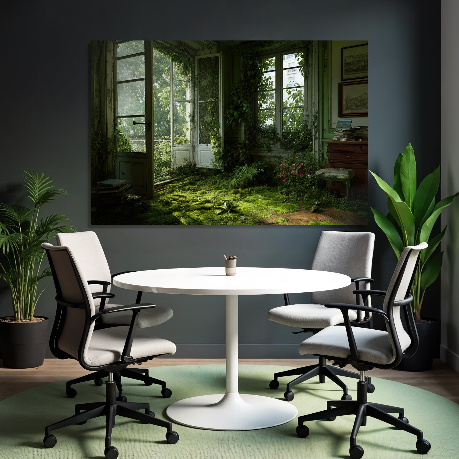 Abandoned Room With Nature Encroachment Sunlit Interior Germany | Lost Places | Architektur