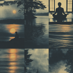 Yoga Meditation Ruhige Naturlandschaften Meditation Und Frieden | Yoga und Meditation | Themen und Hobbys
