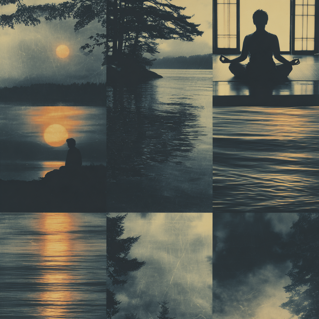 Yoga Meditation Ruhige Naturlandschaften Meditation Und Frieden | Yoga und Meditation | Themen und Hobbys