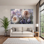 Traumhafte Pastellfarben Rosen Tulpen Und Filigrane Blüten