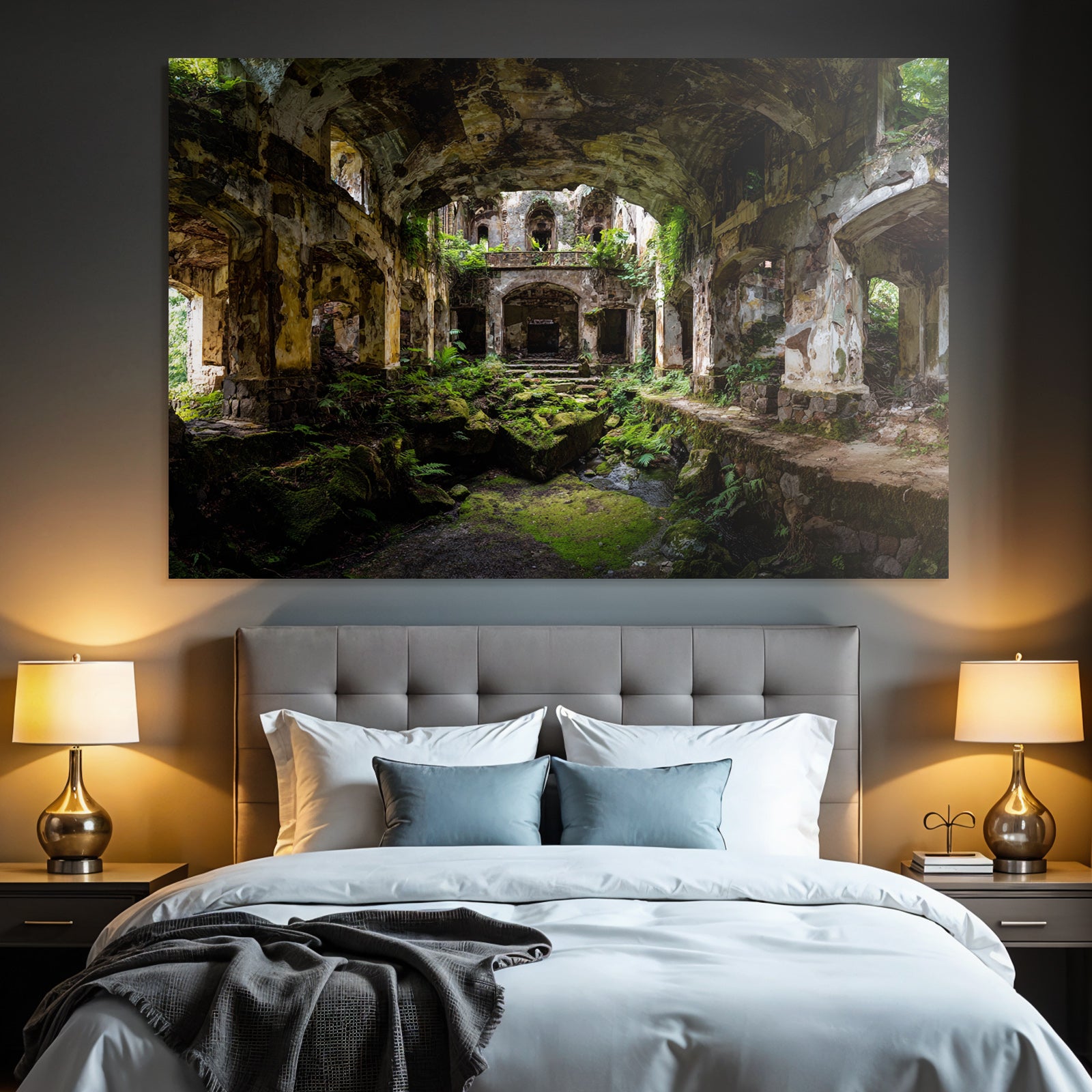 Verfallenes Gebaeude Von Natur Eingehüllt | Lost Places | Architektur