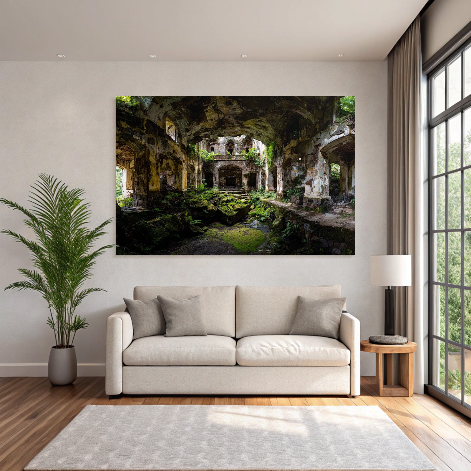 Verfallenes Gebaeude Von Natur Eingehüllt | Lost Places | Architektur