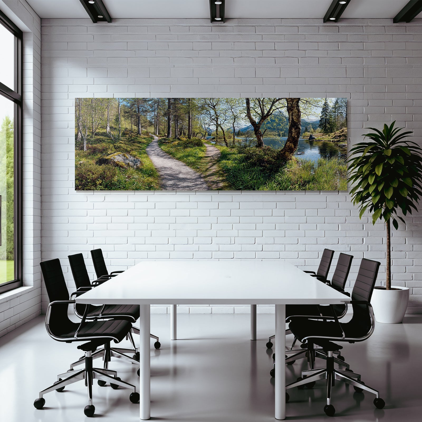 Ruhige Wald Path Mit Ruhigem Wasser Picturesque Natur Erleben | Duenen und Heide | Landschaften