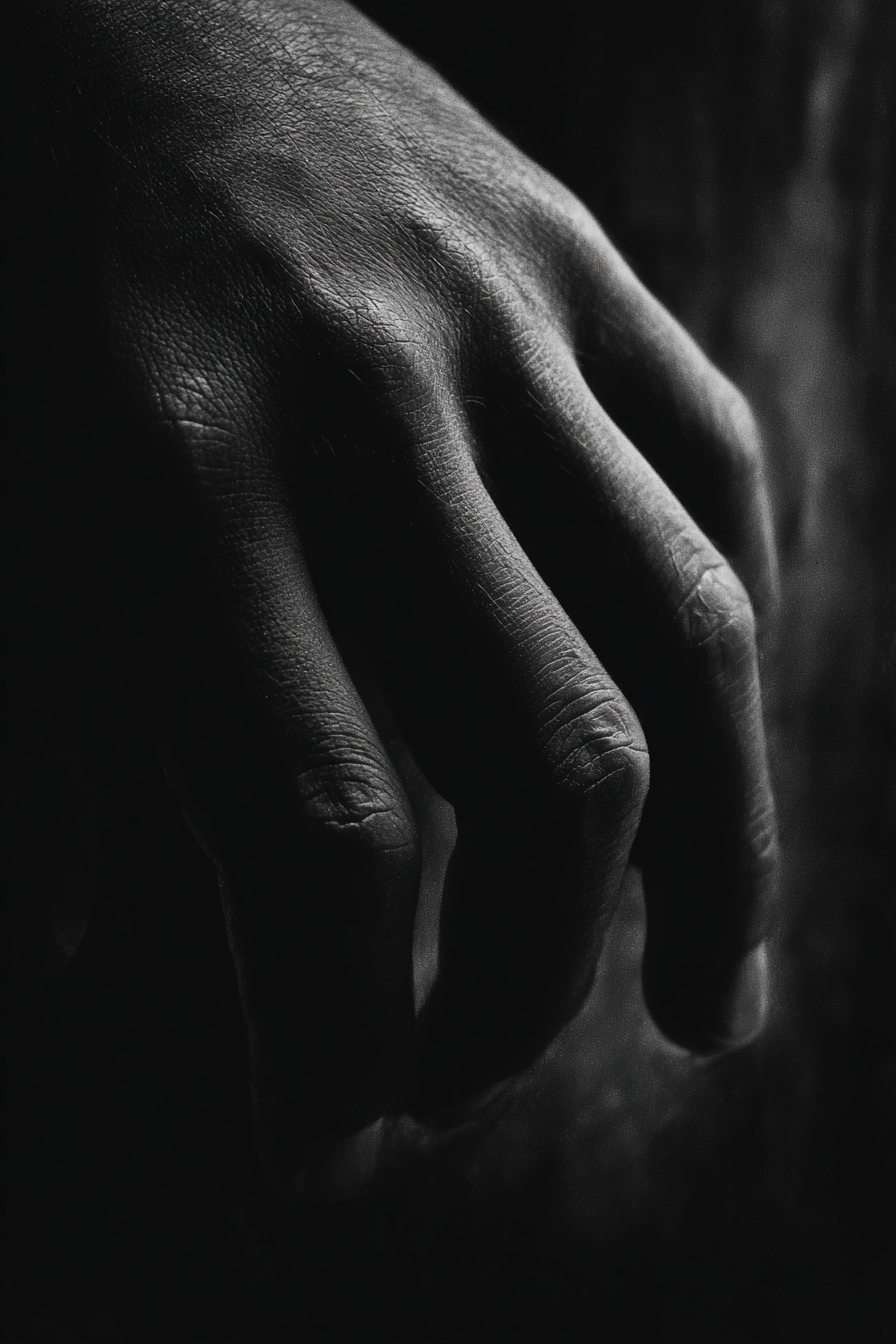 Porträts Hand Closeup Detail Textur Black White | Haende und Gestik | Menschen und Emotionen