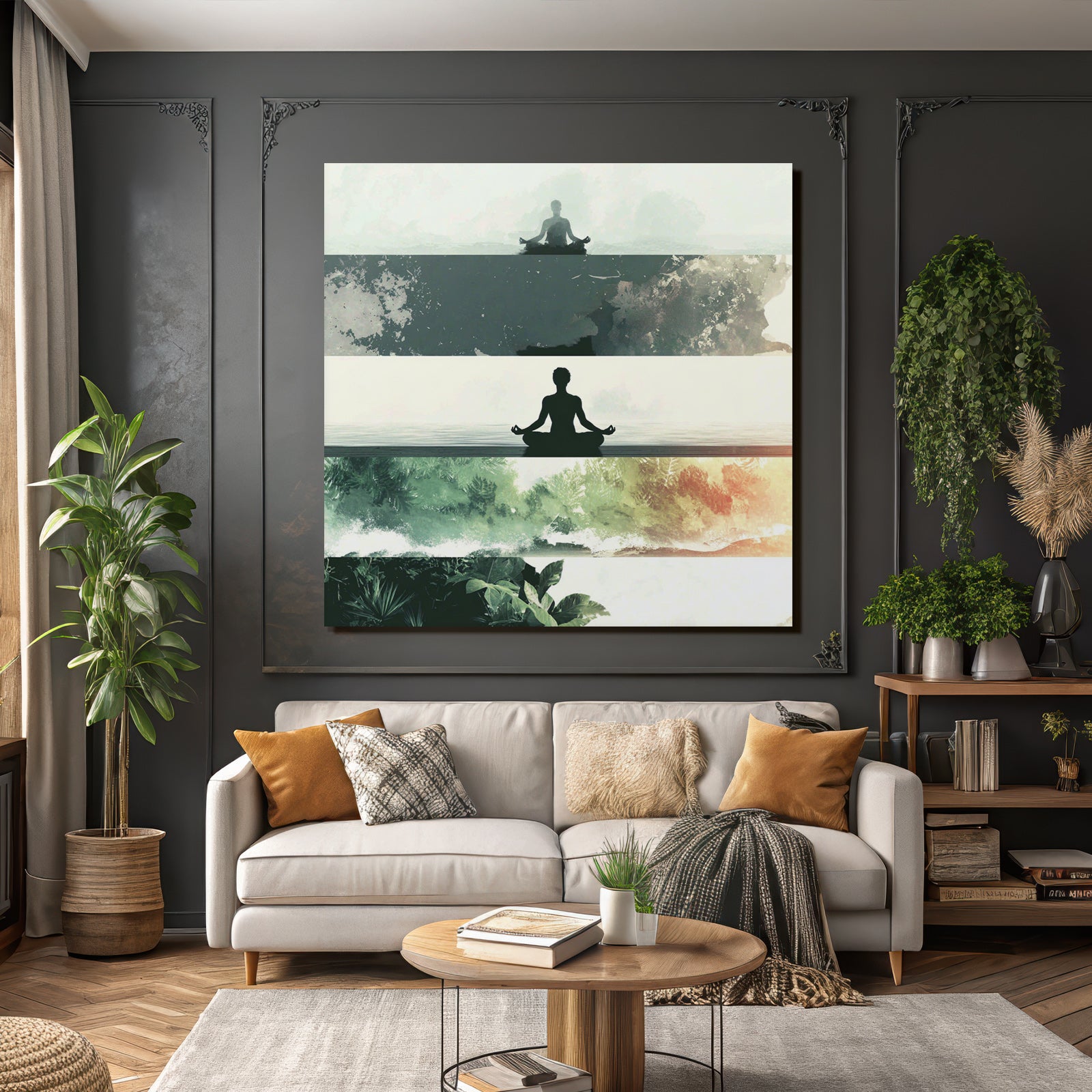 Yoga Meditation Meditierende Figur Meditation Und Ruhe Abstrakte Hintergründe | Yoga und Meditation | Themen und Hobbys