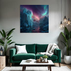 Polarlicht Stunning Naturlandschaft Ice Formations Auroras Polar Region | Fjorde und Gletscher | Landschaften