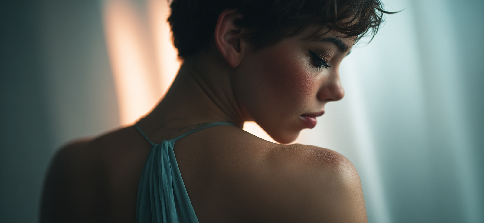 Portrait Profil Kunstfotografie | Aktkunst und Sinnlichkeit | Menschen und Emotionen