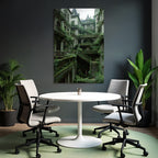 Verlassener Architektonischer Raum Natur Hat Eingefallen | Lost Places | Architektur