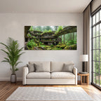Moderne Im Wald Harmonische Naturbeziehung | Lost Places | Architektur