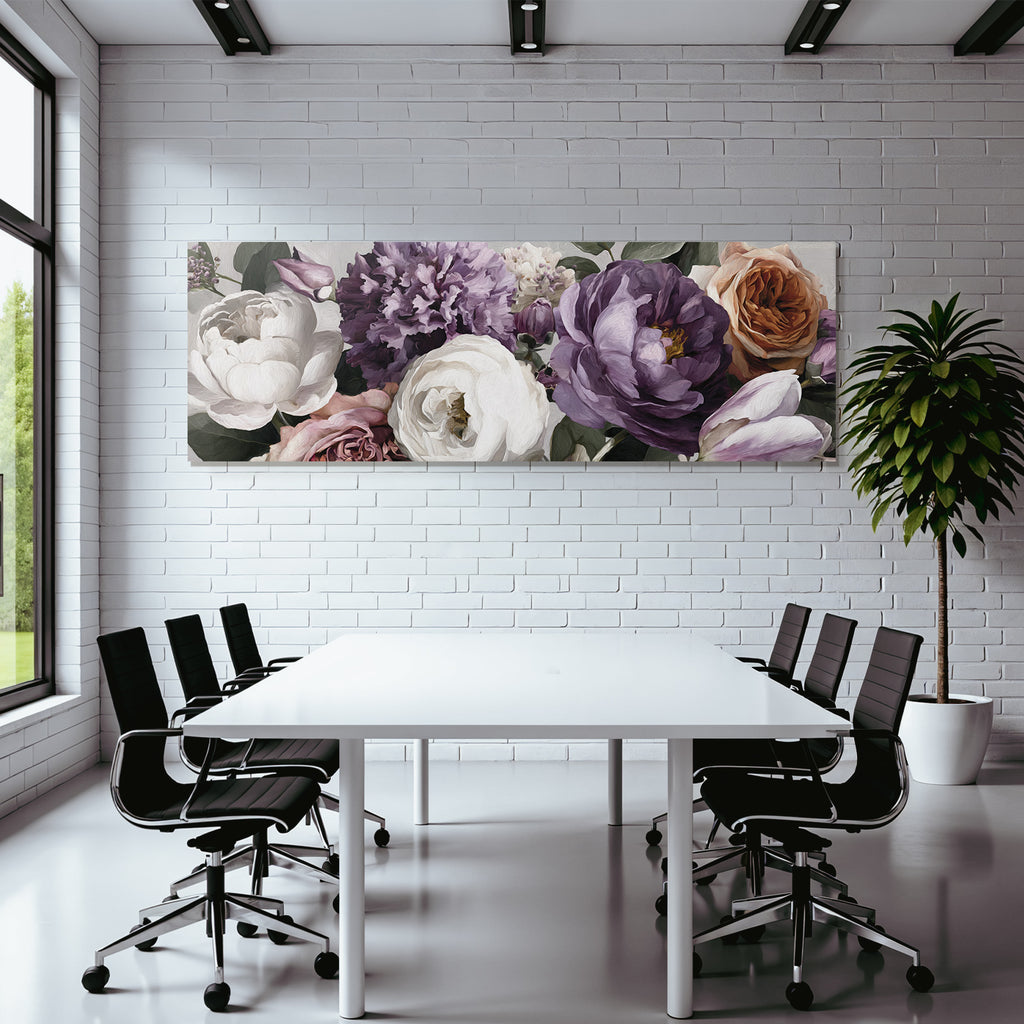 Schöne Anordnung Mit Pfingstrosen Rosen Und Tulpen