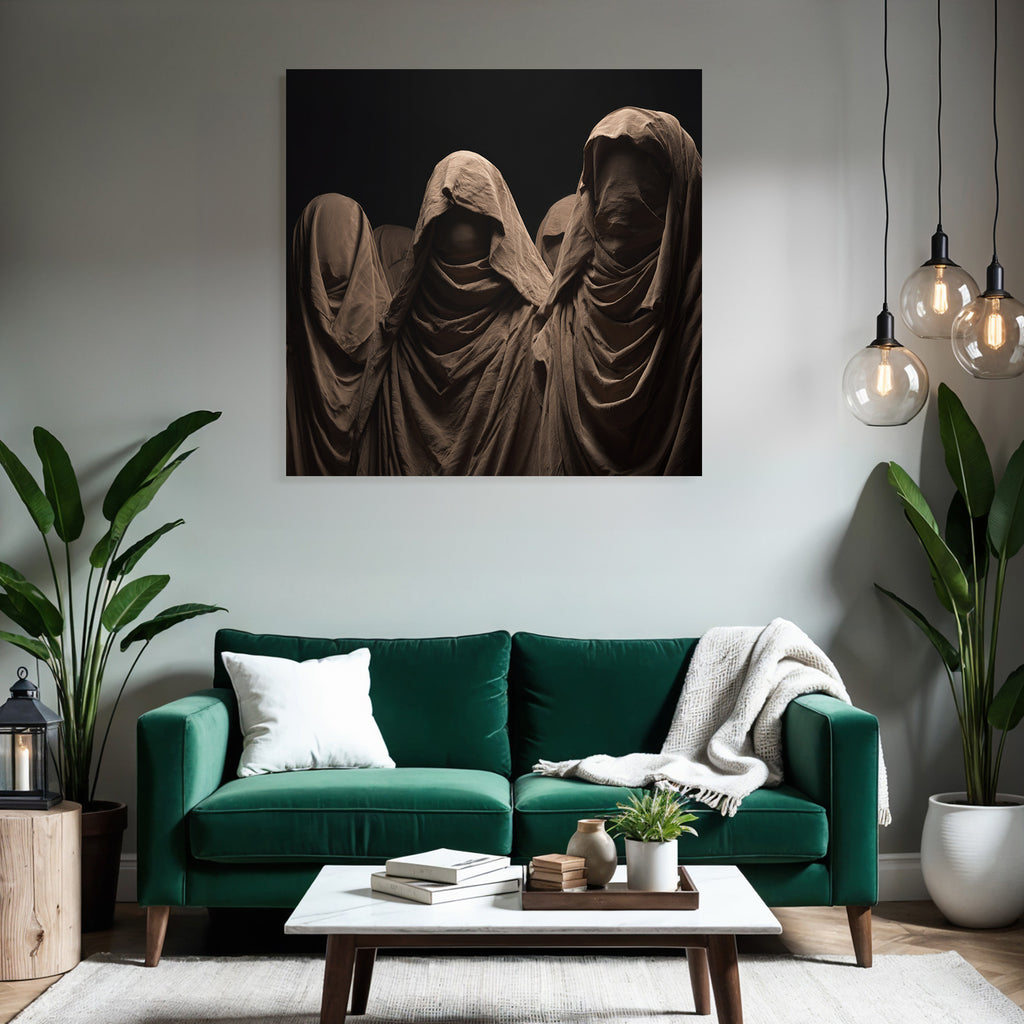 Mysterium Der Hüllen Abstracte Fotografie | Aktkunst und Sinnlichkeit | Menschen und Emotionen