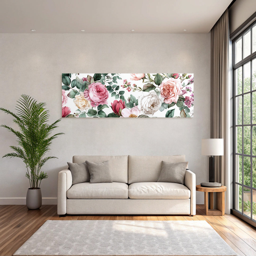 Design In Pastelltönen Mit Rosen Und Magnolien