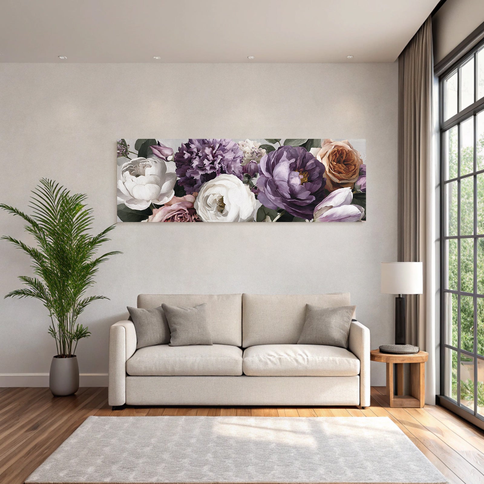 Schöne Anordnung Mit Pfingstrosen Rosen Und Tulpen
