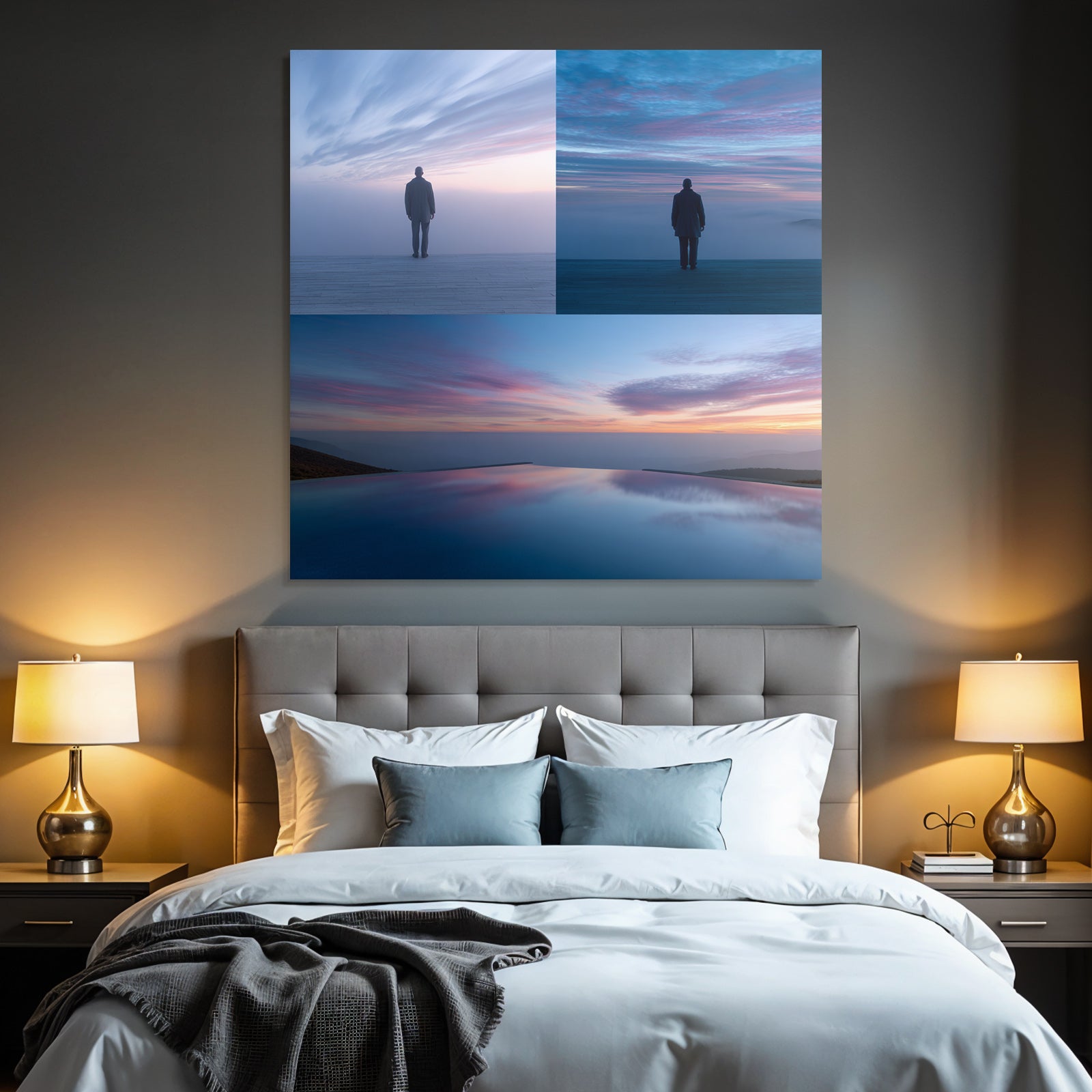 Yoga Meditation Allein In Der Natur Serene Landscape Tranquility Reflection | Yoga und Meditation | Themen und Hobbys